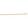 14 Karat Yellow Gold 1.90mm 16 Inch Rolo Link Chain Necklace Image-1