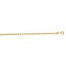 14 Karat Yellow Gold 1.90mm 20 Inch Rolo Link Chain Necklace Image-1