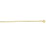 14 Karat Yellow Gold 1.0mm 22 Inch Singapore Chain Necklace Image-1