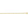 14 Karat Yellow Gold 1.5mm 20 Inch Singapore Chain Necklace Image-1