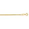 14 Karat Yellow Gold 1.0mm 18 Inch Foxtail Chain Necklace Image-1