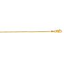 14 Karat Yellow Gold 0.90mm 18 Inch Round Snake Chain Necklace Image-1