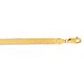 14 Karat Yellow Gold 5.0mm 7 Inch Imperial Herringbone Chain Bracelet Image-1