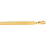 14 Karat Yellow Gold 5.0mm 24 Inch Imperial Herringbone Chain Necklace Image-1
