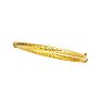14 Karat Yellow Gold 5.0mm 7 Inch Shiny Twisted Fancy Bangle Image-1