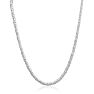 Sterling Silver 6MM Byzanite Chain Necklace, 20 Inches Image-2