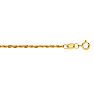 14 Karat Yellow Gold 1.5mm 20 Inch Light Weight Rope Chain Image-1