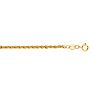 14 Karat Yellow Gold 2.0mm 18 Inch Light Weight Rope Chain Image-1