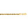 14 Karat Yellow Gold 2.5mm 16 Inch Light Weight Rope Chain Image-1