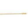 14 Karat Yellow Gold 2.0mm 16 Inch Solid Rope Chain Image-1