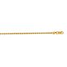 14 Karat Yellow Gold 2.0mm 22 Inch Solid Rope Chain Image-1