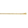 14 Karat Yellow Gold 2.5mm 24 Inch Solid Rope Chain Image-1