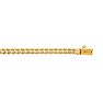 14 Karat Yellow Gold 3.0mm 7 Inch Double Line Rope Chain Image-1
