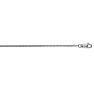 14 Karat White Gold 1.8mm 20 Inch Diamond Cut Franco Chain Image-1