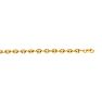 14 Karat Yellow Gold 4.70mm 6 Inch Puffed Mariner Link Chain Image-1