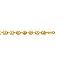 14 Karat Yellow Gold 6.90mm 24 Inch Puffed Mariner Link Chain Image-1