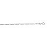 14 Karat White Gold 1.90mm 16 Inch Diamond Cut Classic Figaro Chain Image-1