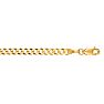 14 Karat Yellow Gold 3.60mm 18 Inch Comfort Curb Chain Image-1