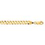 14 Karat Yellow Gold 4.70mm 22 Inch Comfort Curb Chain Image-1