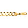 14 Karat Yellow Gold 8.20mm 8.50 Inch Comfort Curb Chain Image-1