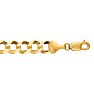 14 Karat Yellow Gold 8.20mm 20 Inch Comfort Curb Chain Image-1