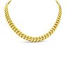 14 Karat Yellow Gold 5.0mm 20 Inch Miami Cuban Chain Image-1