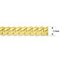 14 Karat Yellow Gold 5.80mm 22 Inch Miami Cuban Chain Image-5
