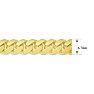 14 Karat Yellow Gold 6.70mm 22 Inch Miami Cuban Chain Image-5