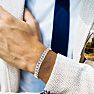 14 Karat White Gold 6.50mm 8.50 Inch Light Miami Cuban Chain Bracelet Image-6