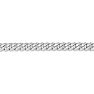 14 Karat White Gold 6.50mm 24 Inch Light Miami Cuban Chain Image-2