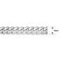 14 Karat White Gold 5.0mm 20 Inch Miami Cuban Chain Image-5