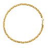 14 Karat Yellow Gold 6.0mm 18 Inch Shiny Byzantine Necklace Image-1