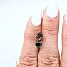 1 1/2ct Black Diamond Stud Earrings, 14k White Gold Image-7