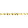 2 Carat Genuine Diamond Tennis Bracelet In 14 Karat Yellow Gold Image-2