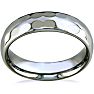 6mm Hammered Tungsten Wedding Band Image-2