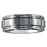 8mm Brush Finished Tungsten Wedding Band Image-3