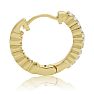 1/4 Carat Diamond Inside-Out Hoop Earrings Image-4