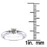 Cheap Engagement Rings, 1/4ct Diamond Engagement Ring in White Gold, INCREDIBLE VALUE! Image-2