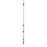 14 Karat Rose Gold 1/2 Carat Diamonds By The Yard Necklace, 16-18 Inches Image-4