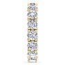 Eternity Ring Size 9, 4 1/2 Carat Diamond Eternity Ring In 14 Karat Yellow Gold Image-4
