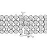 10.60 Carat Important Diamond Bracelet In 14 Karat White Gold Image-3