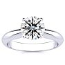 1 ½ Carat Round Diamond Solitaire Ring in Platinum Image-1
