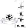 1 ½ Carat Round Diamond Solitaire Ring in Platinum Image-4