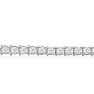 13 Carat Diamond Tennis Bracelet In 14 Karat White Gold, 8 Inches Image-2