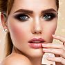 2 Carat Bezel Set Diamond Stud Earrings Crafted In 14 Karat White Gold Image-6