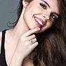 1 Carat Oval Shape Emerald and Halo Diamond Ring In 14K Yellow Gold Image-8
