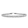 3 1/2 Carat Diamond Tennis Bracelet In 14 Karat White Gold, 6 1/2 Inches Image-1
