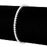 3 1/2 Carat Diamond Tennis Bracelet In 14 Karat White Gold, 6 1/2 Inches Image-5