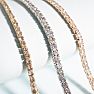 3 1/2 Carat Diamond Tennis Bracelet In 14 Karat White Gold, 6 1/2 Inches Image-6