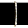 3 1/2 Carat Diamond Tennis Bracelet In 14 Karat Yellow Gold, 6 1/2 Inches Image-4